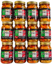 Load image into Gallery viewer, 12-Pack (CASE) Peppers In Oil
